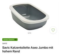 Großes Katzenklo Katzen Toilette Grau/Weiß Niedersachsen - Schortens Vorschau
