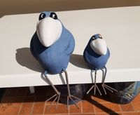 Kantenhockervögel, 2 Stück in blau Rheinland-Pfalz - Neuwied Vorschau