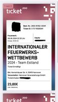 2x Tickets internationaler Feuerwerkswettbewerb 08.06. Hamburg-Mitte - Hamburg Hamm Vorschau