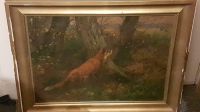 Ölgemälde "Fuchs im Wald" Fritz Schürmann Schleswig-Holstein - Lübeck Vorschau