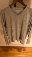 Lacoste Langarmshirt grau L V-Ausschnitt Hamburg - Hamburg-Nord Vorschau