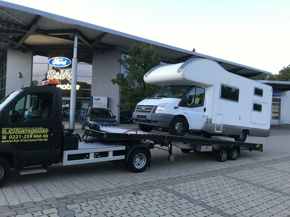 Wohnwagen Wohnmobil Langer Radstand Lang Abschleppservice Köln in Köln