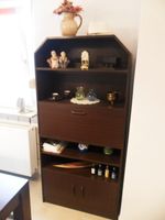 Wohnzimmer-Schrank Vitrine Sekretär, wenge, beleuchtet Nordrhein-Westfalen - Castrop-Rauxel Vorschau