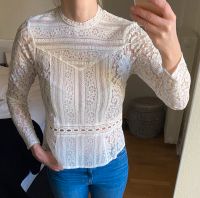 Spitzenbluse H&M creme Langarm NEU Düsseldorf - Oberkassel Vorschau