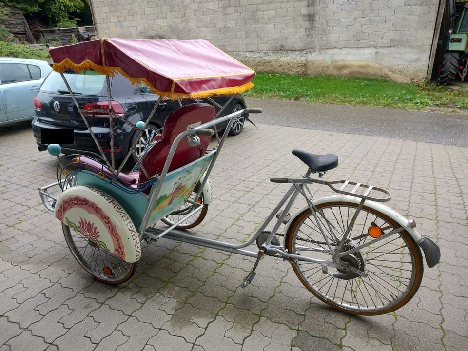 Rikscha Lastenrad Lastenfahrrad Fahrrad 70er Jahre Vietnam in Bibertal