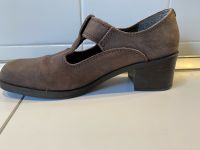 Braune Riemchenschuhe Gr. 38, Leder, Nordrhein-Westfalen - Schwerte Vorschau