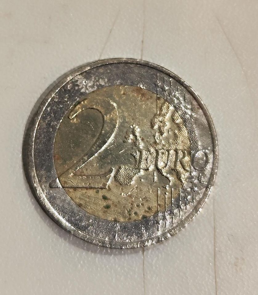 2 Euro mit Fehlprägung Bundesrepublik Deutschland in Weinstadt