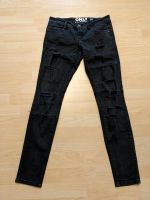 Only Damen Jeans schwarz Größe 28/32 destroyed Look Bayern - Deining Vorschau