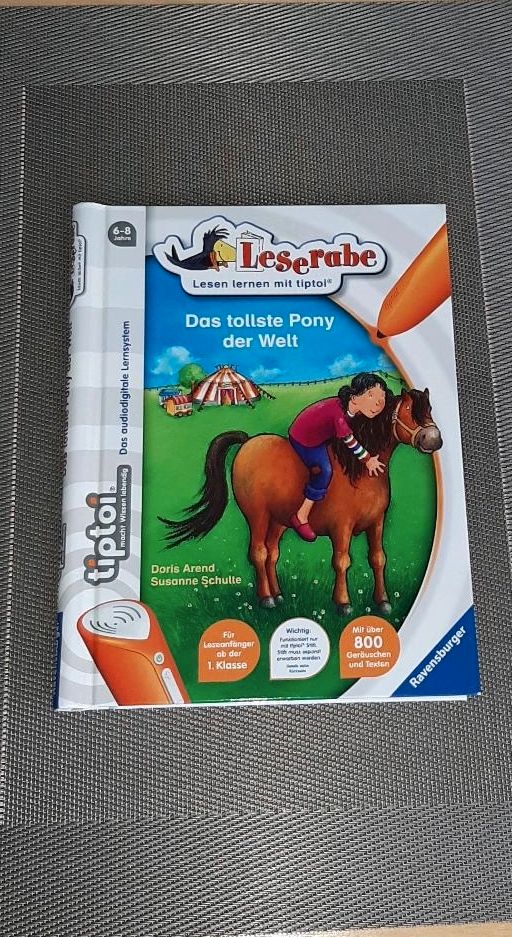 Tiptoi Buch Ravensburger: Das tollste Pony der Welt, neuwertig in Besigheim