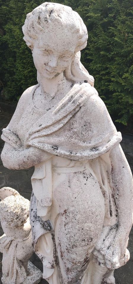 Lebensgroße Skulptur Garten 140cm in Wuppertal