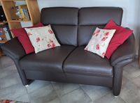 Ledersofa Manon 2-Sitzer Federkern 47cm Komfort-Sitzhöhe wie neu Nordrhein-Westfalen - Lindlar Vorschau