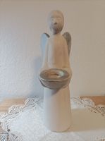 Keramik / Ton Figur - Engel mit Kerzenhalter Wuppertal - Vohwinkel Vorschau