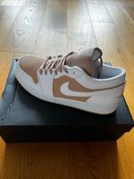 Air Jordan 1 Low White/ White-Hemp-Gum Bayern - Markt Rettenbach Vorschau