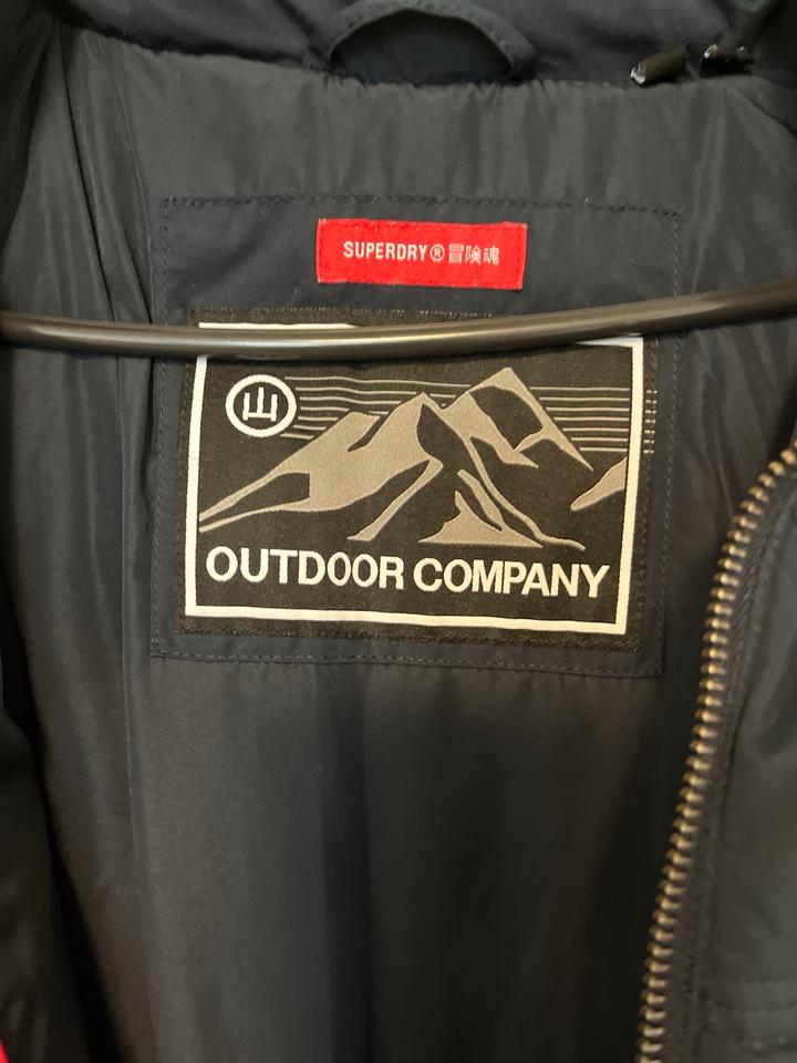 Superdry Steppmantel Wintermantel, Mikrofaser, S (36), Damen in Gilching