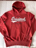 Retro-Hoodie/Sweatshirt Jungen Gr. 146/152 in rostorange Niedersachsen - Langenhagen Vorschau