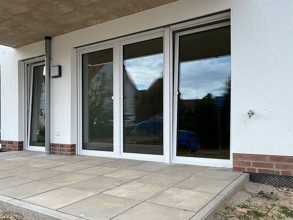 Neubauwohnung 2-Zimmer mit Sonnenterrasse am Wiehengebirge in Lübbecke 