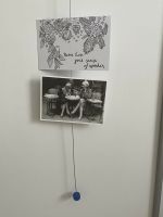 Magnetische Foto Leine Postkarten Deko Bayern - Deining Vorschau