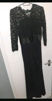 Abendkleid maxi lang schwarz,Spitze, 3/4 Armlänge, gr S Bayern - Münchberg Vorschau