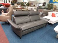 Sofa - Himolla -  Leder grau, elektr. Relaxf., statt 3968€ Sachsen-Anhalt - Wolfen Vorschau