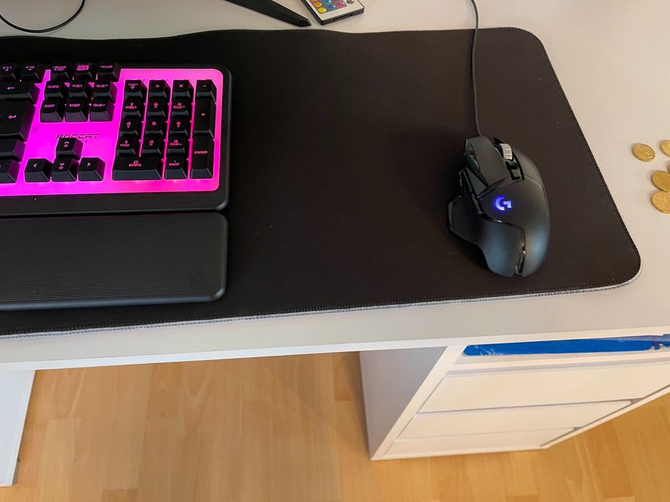 Roccat Magma Gaming Keyboard & Logitech G502 HERO in Mosbach