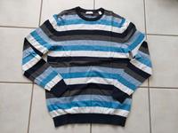 Esprit s.Oliver Strick Pullover Gr. L blau grau Streifen Baden-Württemberg - Weinheim Vorschau