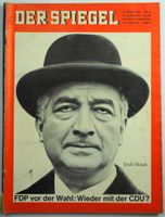 Der Spiegel  25.08.1965 Nr. 35 FDP vor der Wahl: Wieder mit der C Baden-Württemberg - Konstanz Vorschau