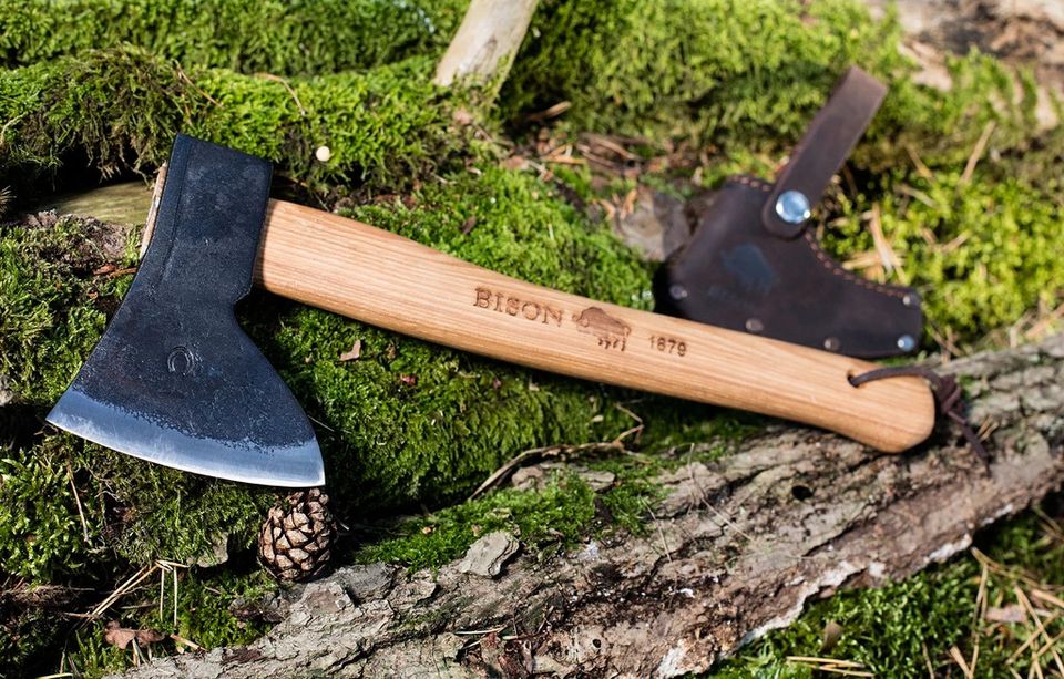 Bison 1879 - Jägerbeil handgeschmiedet Axt Jagd Outdoor Bushcraft in München