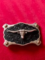 Buckle Steer Head Lederinlay Western Country Linedance Baden-Württemberg - Crailsheim Vorschau