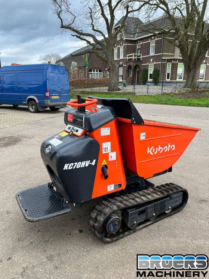 Kubota KC70HV-4 Kipper Dumper in Emmerich am Rhein