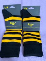 Dr. Martens 2 Paar Thin Stripe Sock Long S/M 36/41 Bl/Ye Cotten.. Nordrhein-Westfalen - Siegen Vorschau