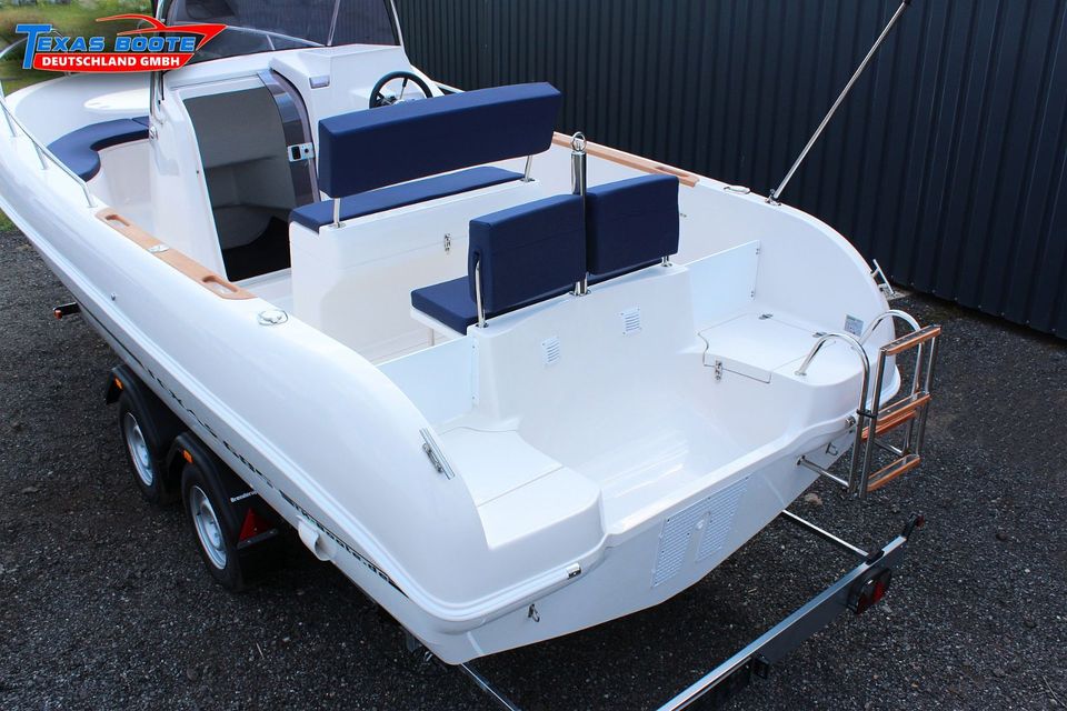 TEXAS 685 open Exklusiv • NEUBOOT • Motorboot • verfügbar in Waren (Müritz)