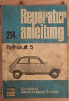 Reparatur Anleitung 214 Renault 5L 5TL Bucheli Verlag Werkstattsb Essen - Essen-Stadtmitte Vorschau