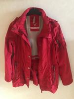 Fuchs Schmitt Übergangs - Jacke rot Kapuze Gr.36 Bayern - Alzenau Vorschau