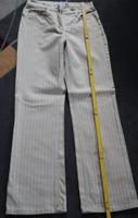 Jeanshose beige mit weißen Streifen Hessen - Runkel Vorschau