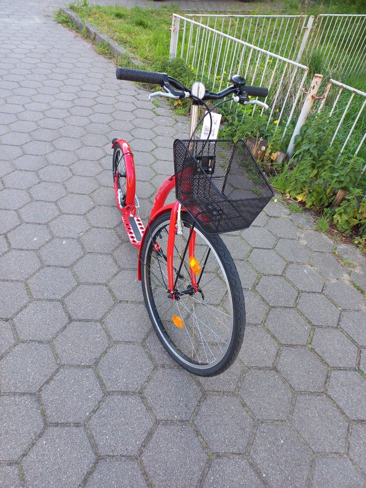 Tretroller Kickbike City G4 rot in Neubrandenburg