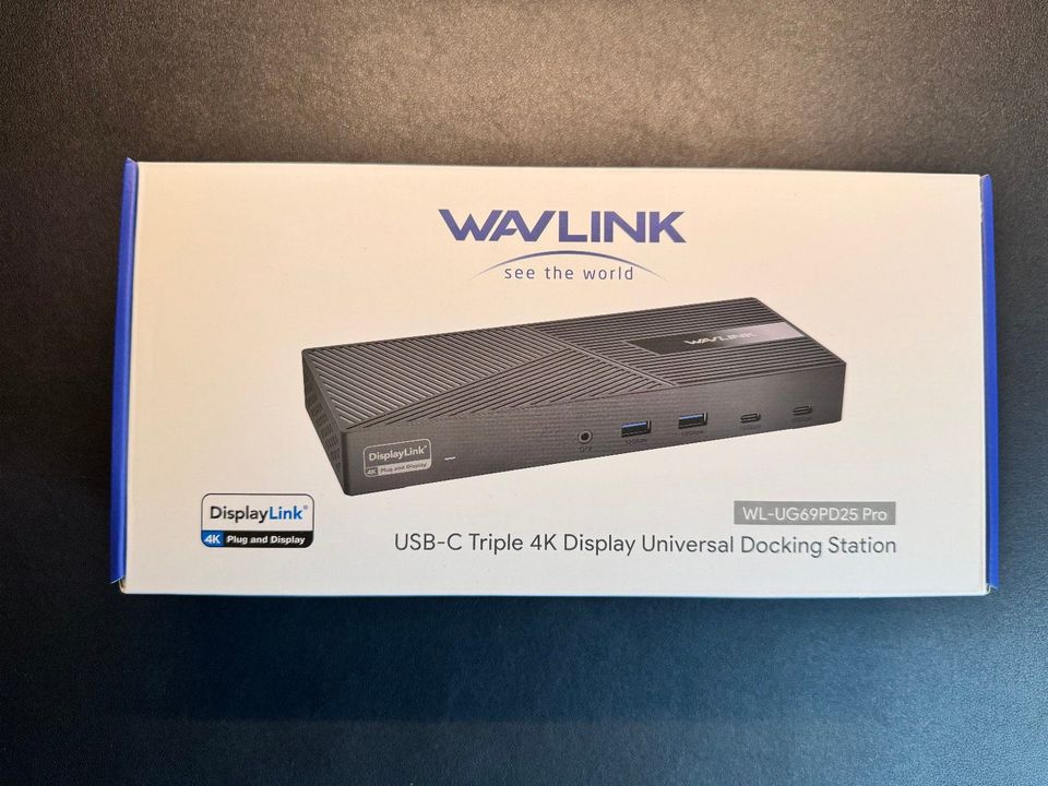 Wavlink USB-C 4K Universal Docking Station Notebook Win/ Mac NEU in Mönchengladbach