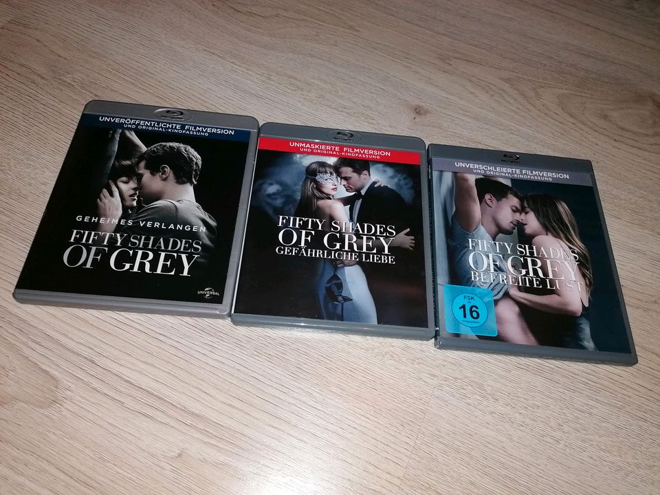 Fifty Shades of Grey Film 1-3 Bluray in Hamm