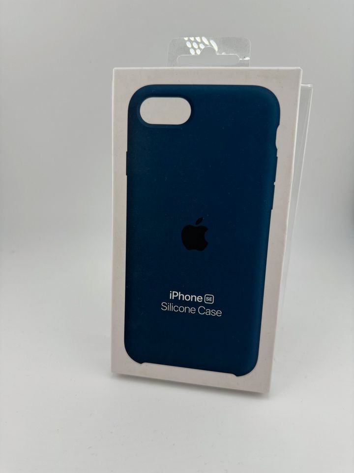 Brandneu iPhone SE (2020/2022) 7&8 Silikon Hülle Case Blau in Igensdorf