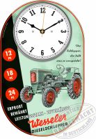 Wesseler Dieselschlepper Oldtimer Schlepper Wanduhr Geschenk Nordrhein-Westfalen - Bad Berleburg Vorschau