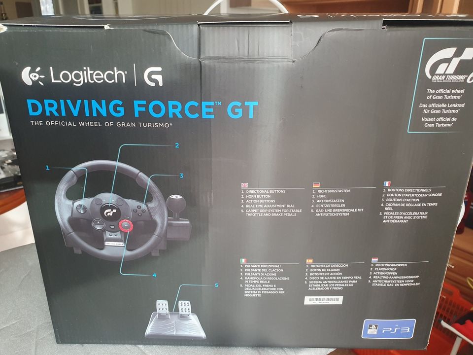Lenkrad Logitech Driving Force GT (PC/PS3) in Jena