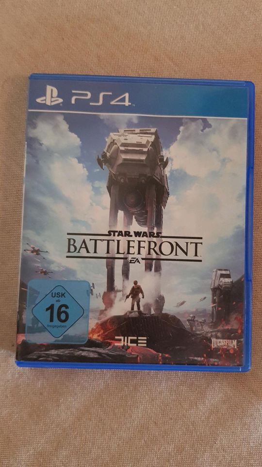 PS4 Spiele Fifa 17, Battlefront in Neuried