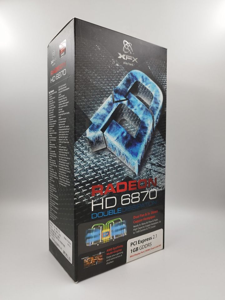 Grafikkarte XFX Radeon HD 6870 mit 1 GB Speicher in Hasselroth