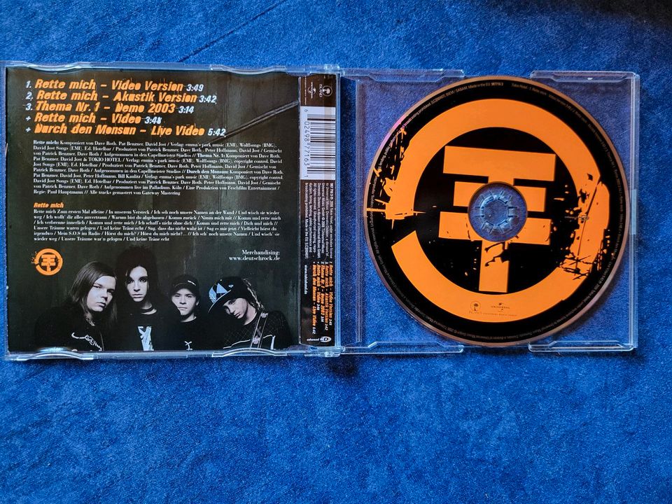 Tokio Hotel CD Rette mich in Penzberg