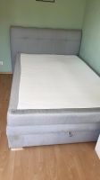 Boxspringbett Amelie mit Kasten 140×200cm grau sehr guter Zustand Bayern - Ingolstadt Vorschau