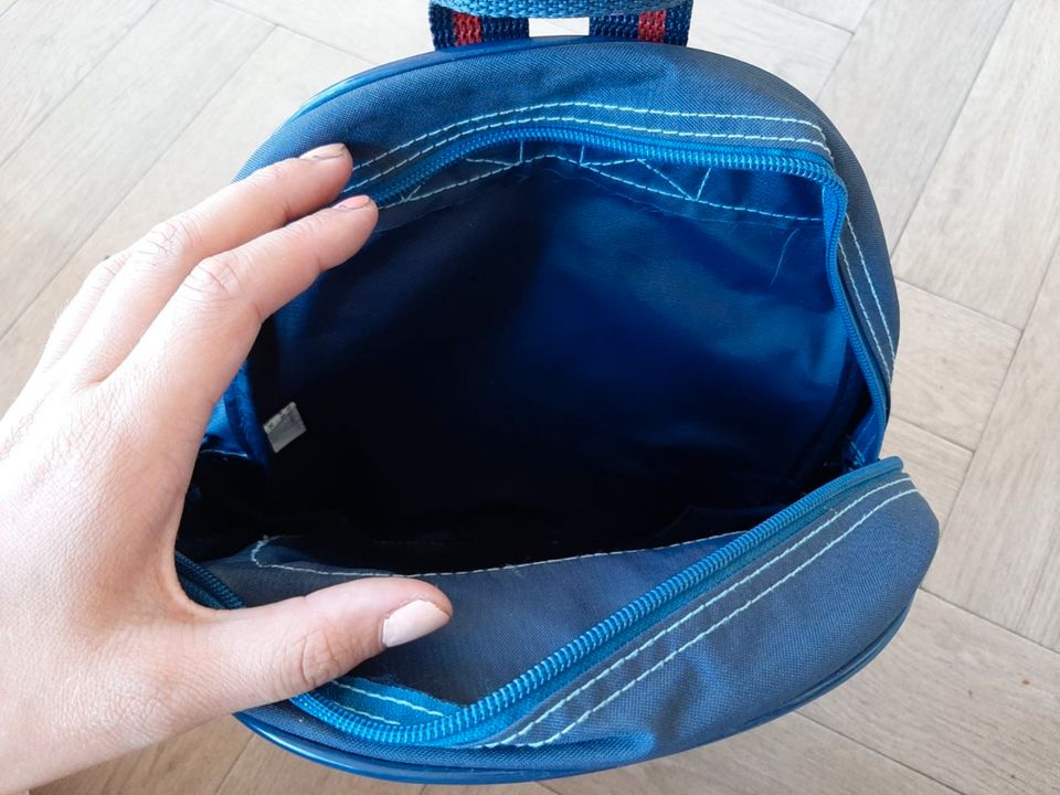 blauer Kinderrucksack, Elefantenmotiv, Marke elefanten, wie neu in Ribnitz-Damgarten