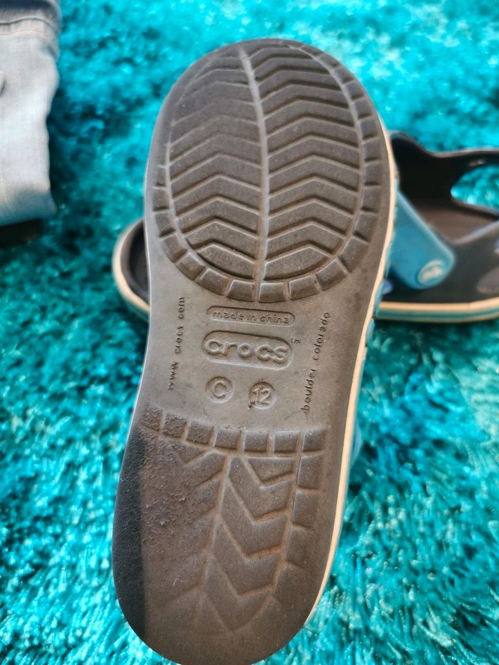 Crocs Sandalen blau C 12,Größe 29 - 30 in Oberhausen