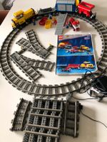 Lego gelbe Eisenbahn 4564 Freight Rail Runner Zug zusSchienen Niedersachsen - Bockhorn Vorschau