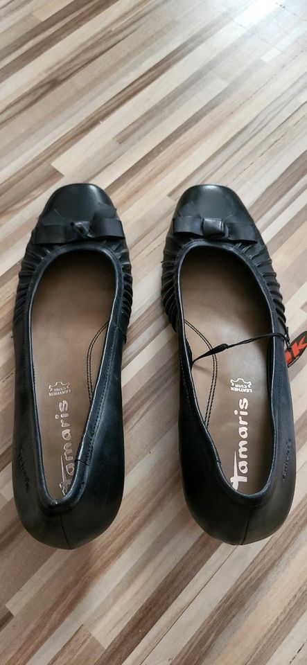 Tamaris Pumps Ballerina neuwertig Gr. 39 in Seelow