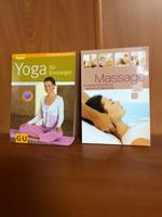 2 Bücher Yoga für Einsteiger & Massage die besten Techniken gesuo Baden-Württemberg - Mössingen Vorschau