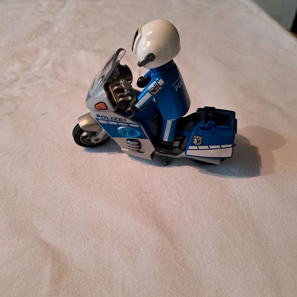 Playmobil Polizei-Motorrad in Dielheim